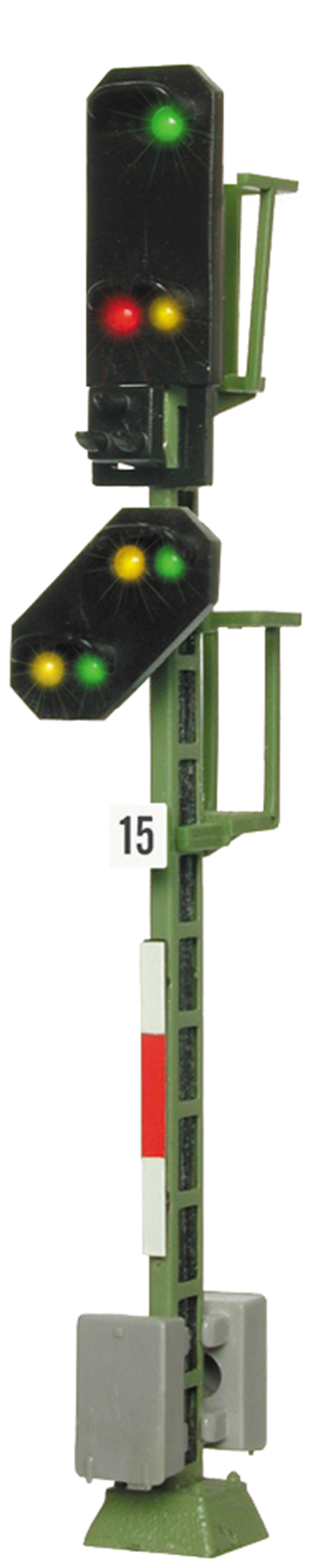 Viessmann 4015 H0 Licht-Einfahrsignal mit Vorsignal 