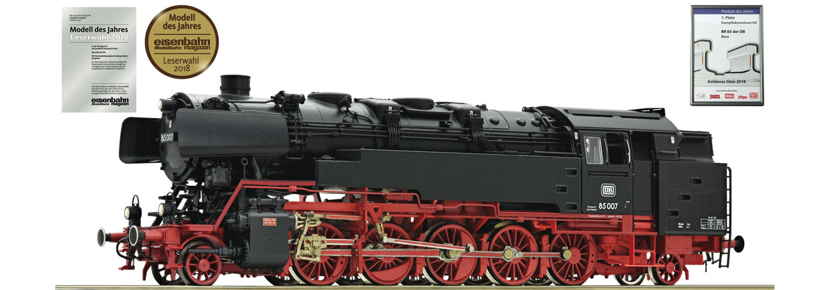 Roco 78270 - Dampflokomotive 85 007, DB 
