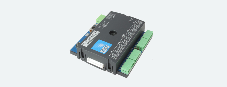 ESU-Elektronik 51820 SwitchPilot V2.0, 4-fach Magnetartikeldecoder, 2xServo, DCC/MM, 1A, updatefähig 