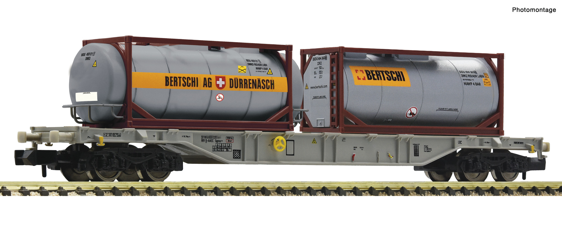 Fleischmann 825214 Containertragwagen 
