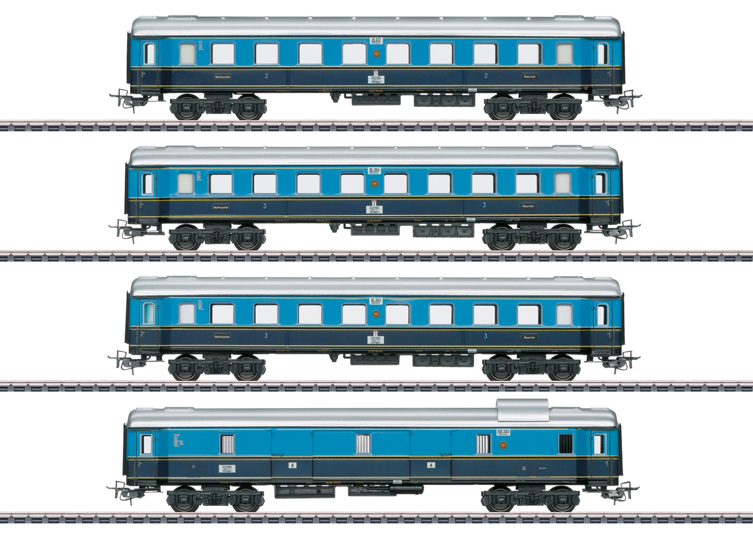 Märklin 40361 Schnellzugwagen-Set Karwendel-Express Schnellzugwagen-Set Karwendel-Express
