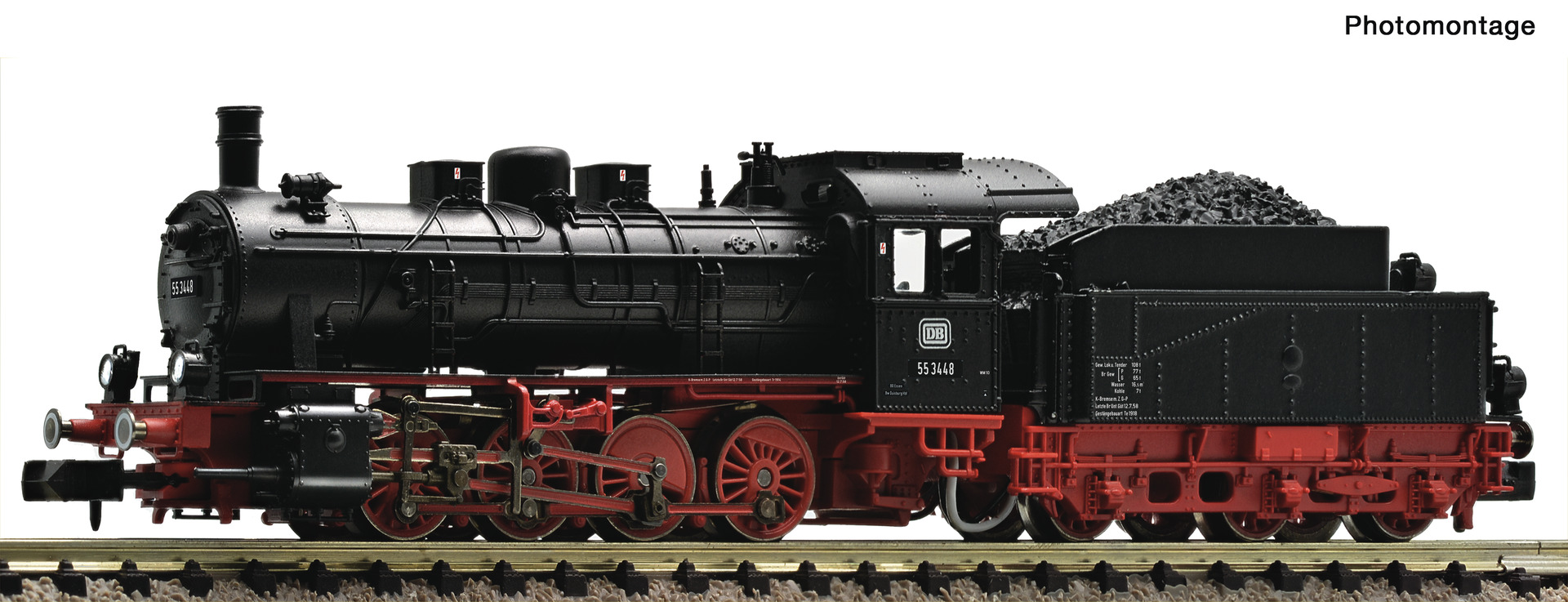 Fleischmann 781310 Dampflokomotive 55 3448, DB 