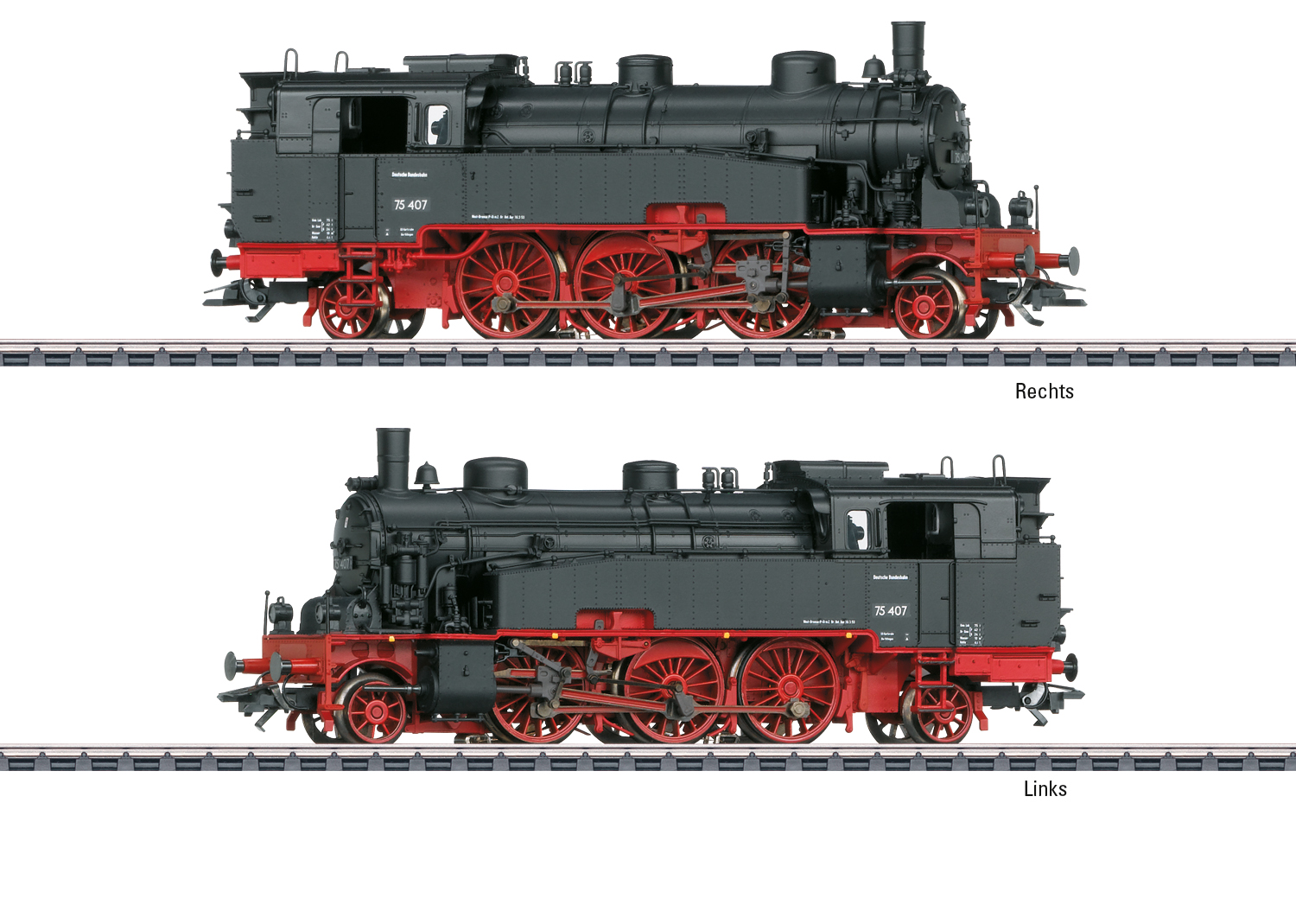 Märklin 39754 Dampflokomotive Baureihe 75.4 Dampflokomotive Baureihe 75.4