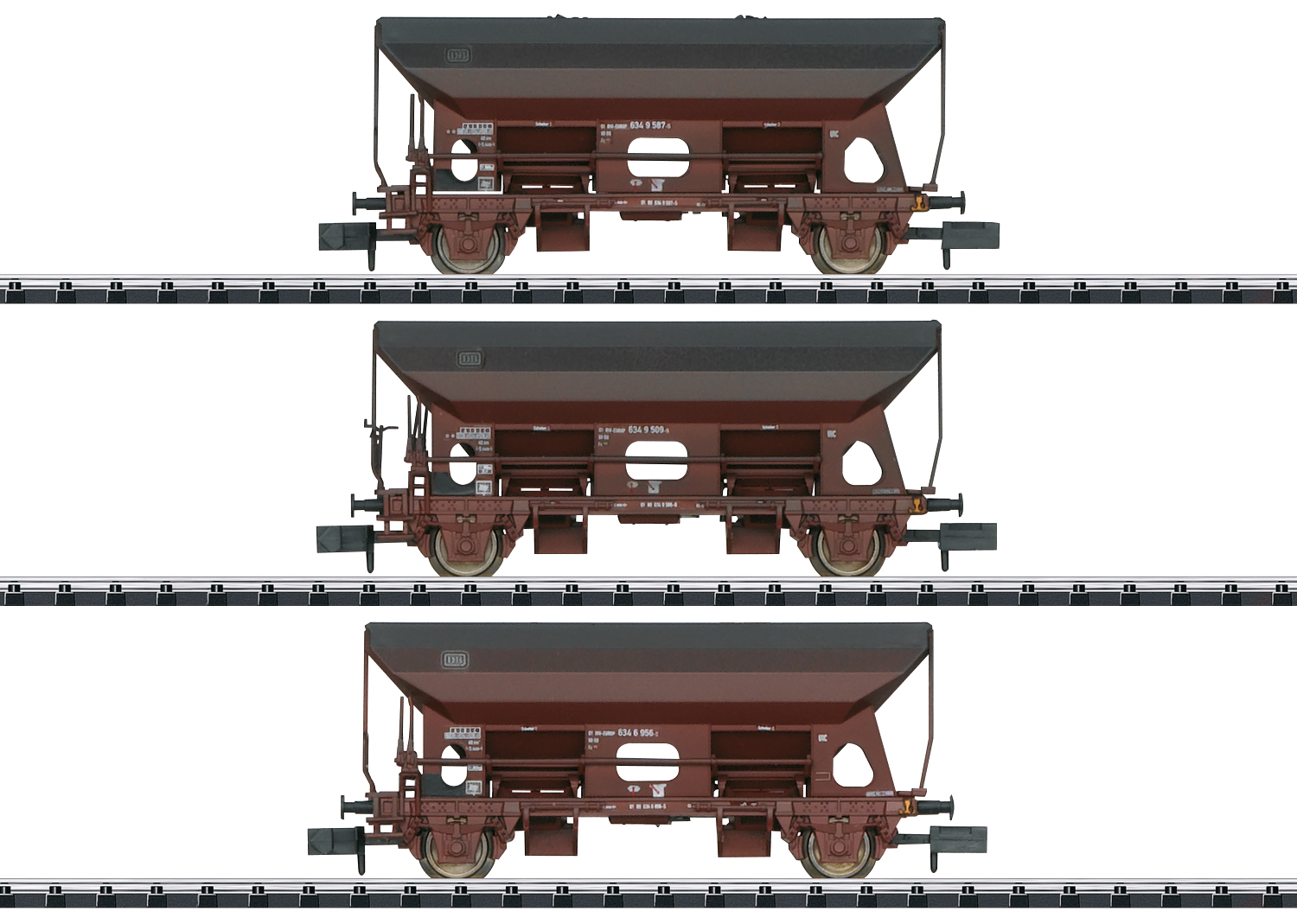 Trix 15466 Güterwagen-Set Seitenentladewagen Güterwagen-Set Seitenentladewagen