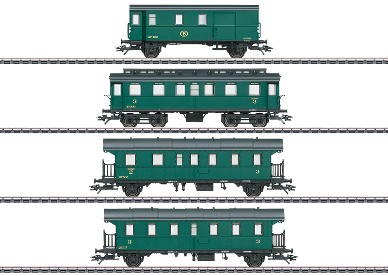 Märklin 43054 Personenwagen-Set zur Serie 81 Personenwagen-Set zur Serie 81