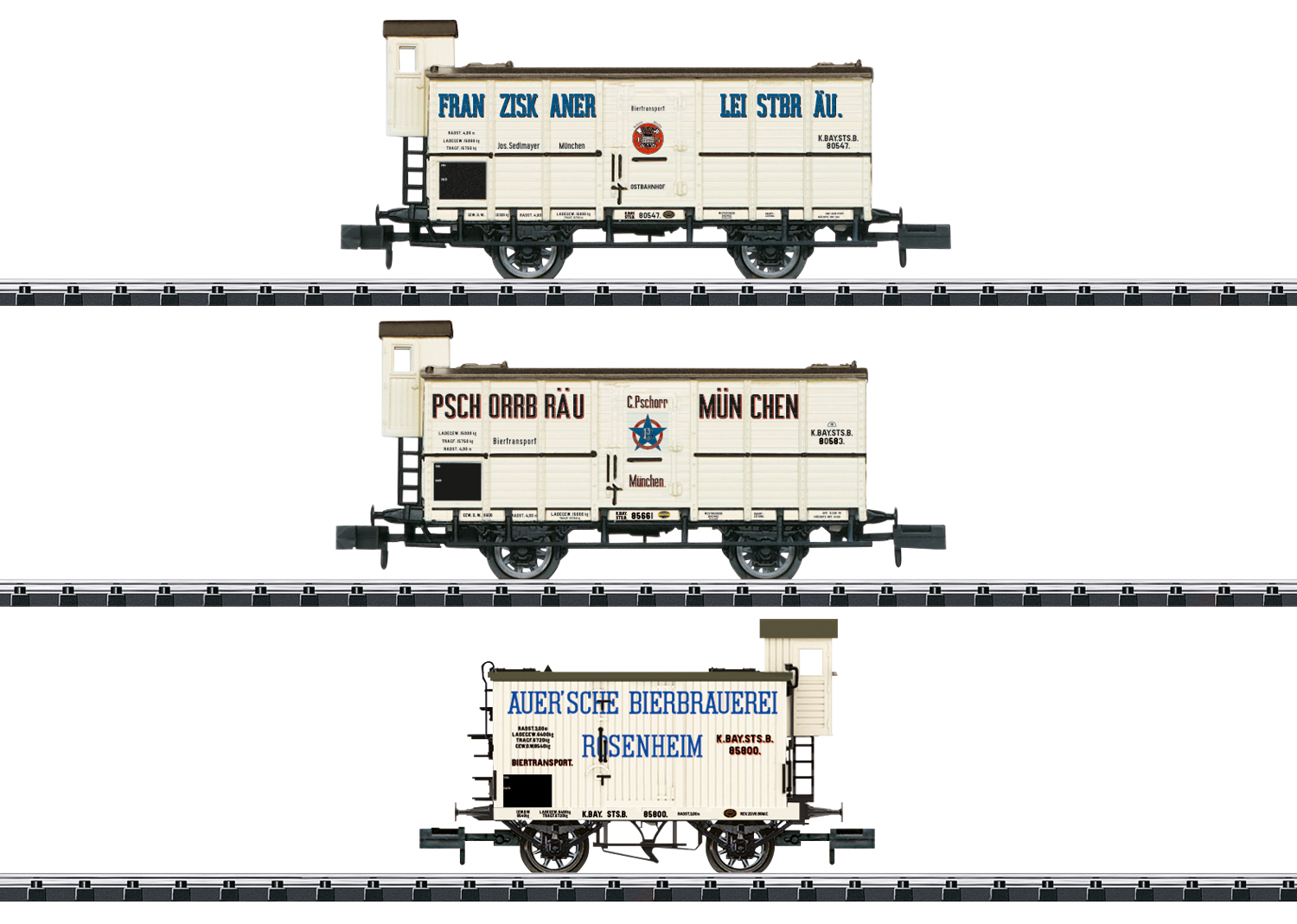 Trix 18726 Güterwagen-Set Biertransport Güterwagen-Set Biertransport