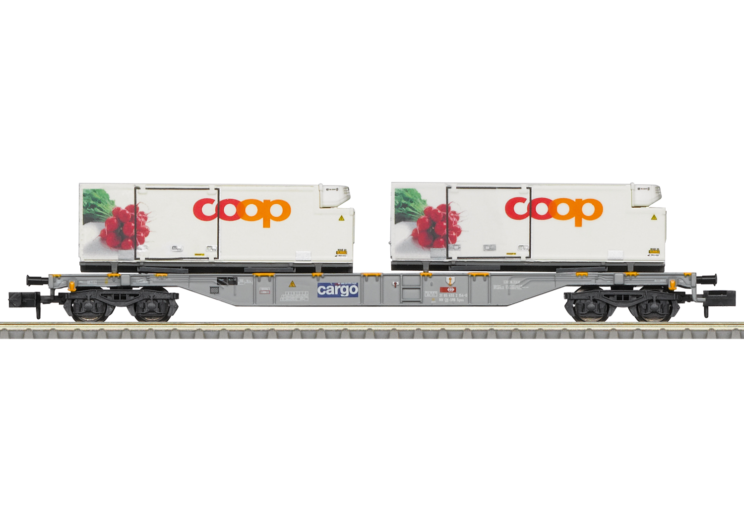 Trix 15493 Containertragwagen coop® Containertragwagen coop®